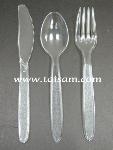TS30016CUT     PLASTIC CUTLERY FOR 6 PERSONS  